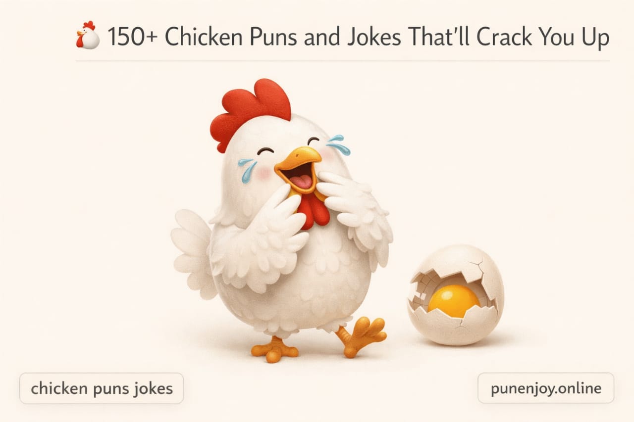 chicken puns and jokes