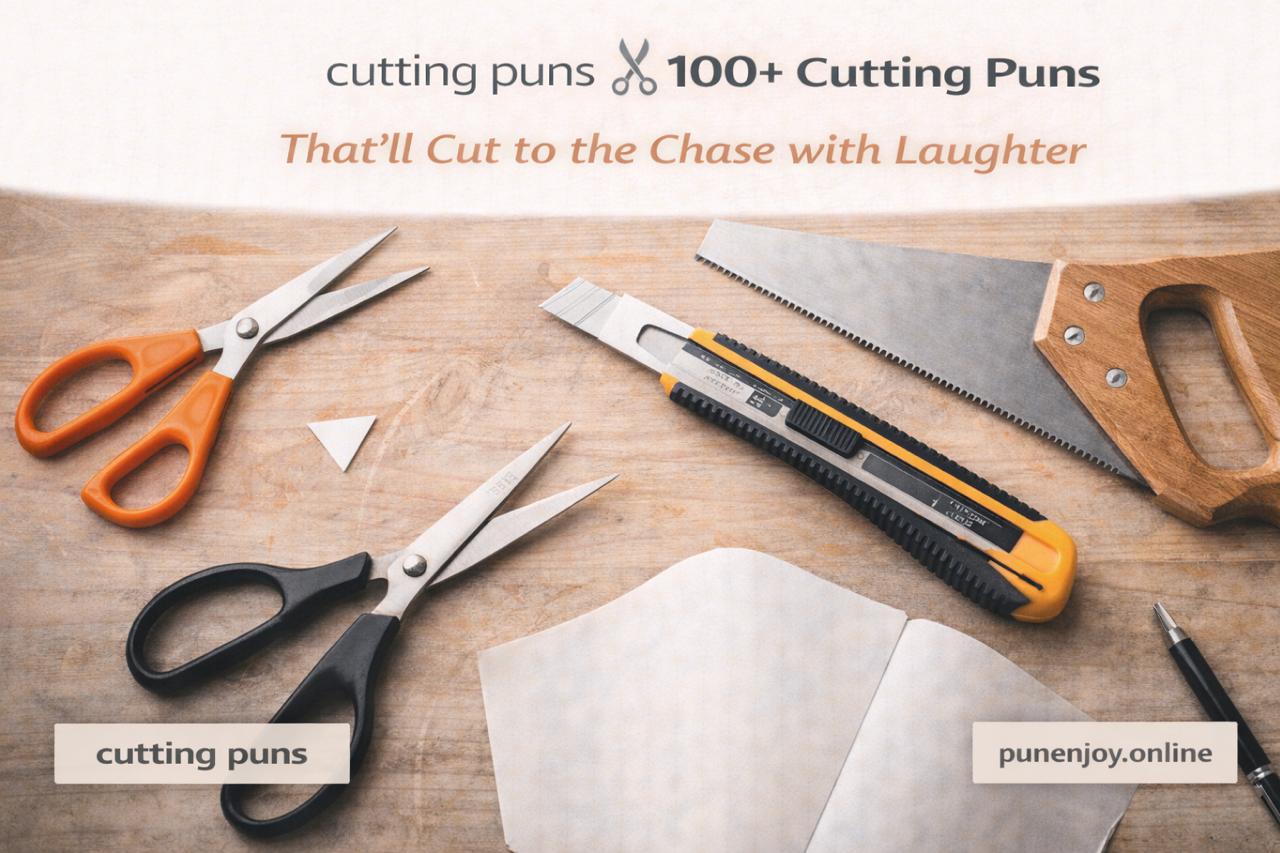 cutting puns