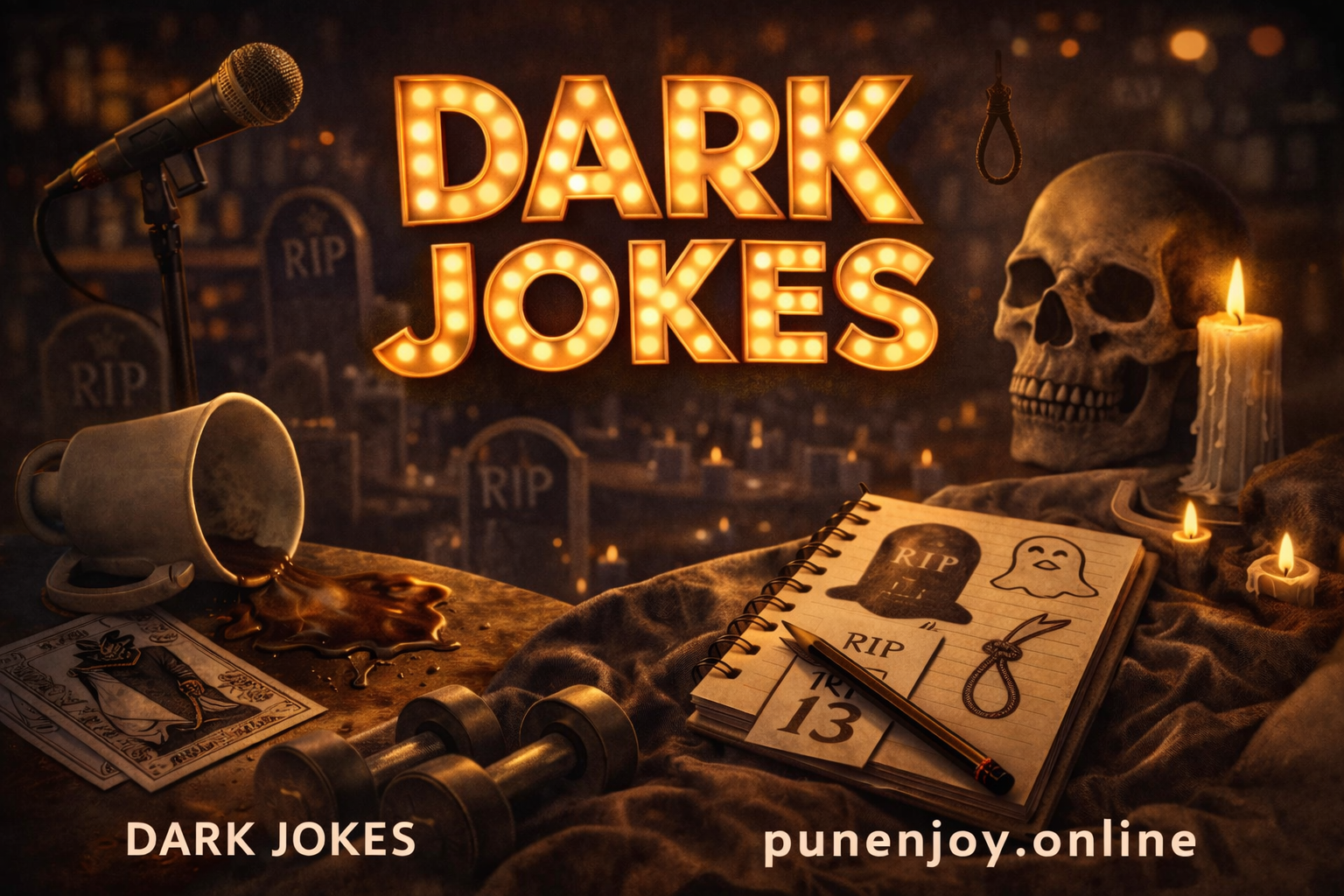dark jokes