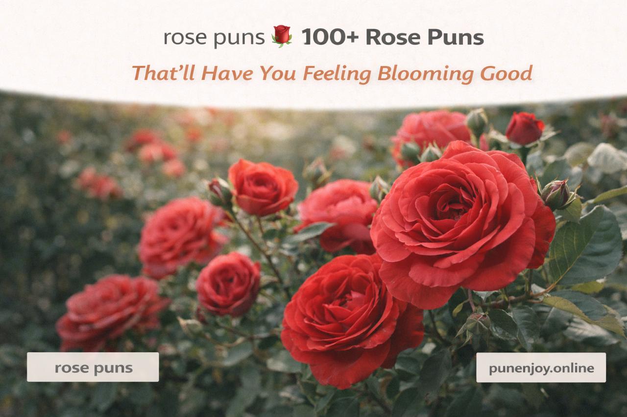 rose puns