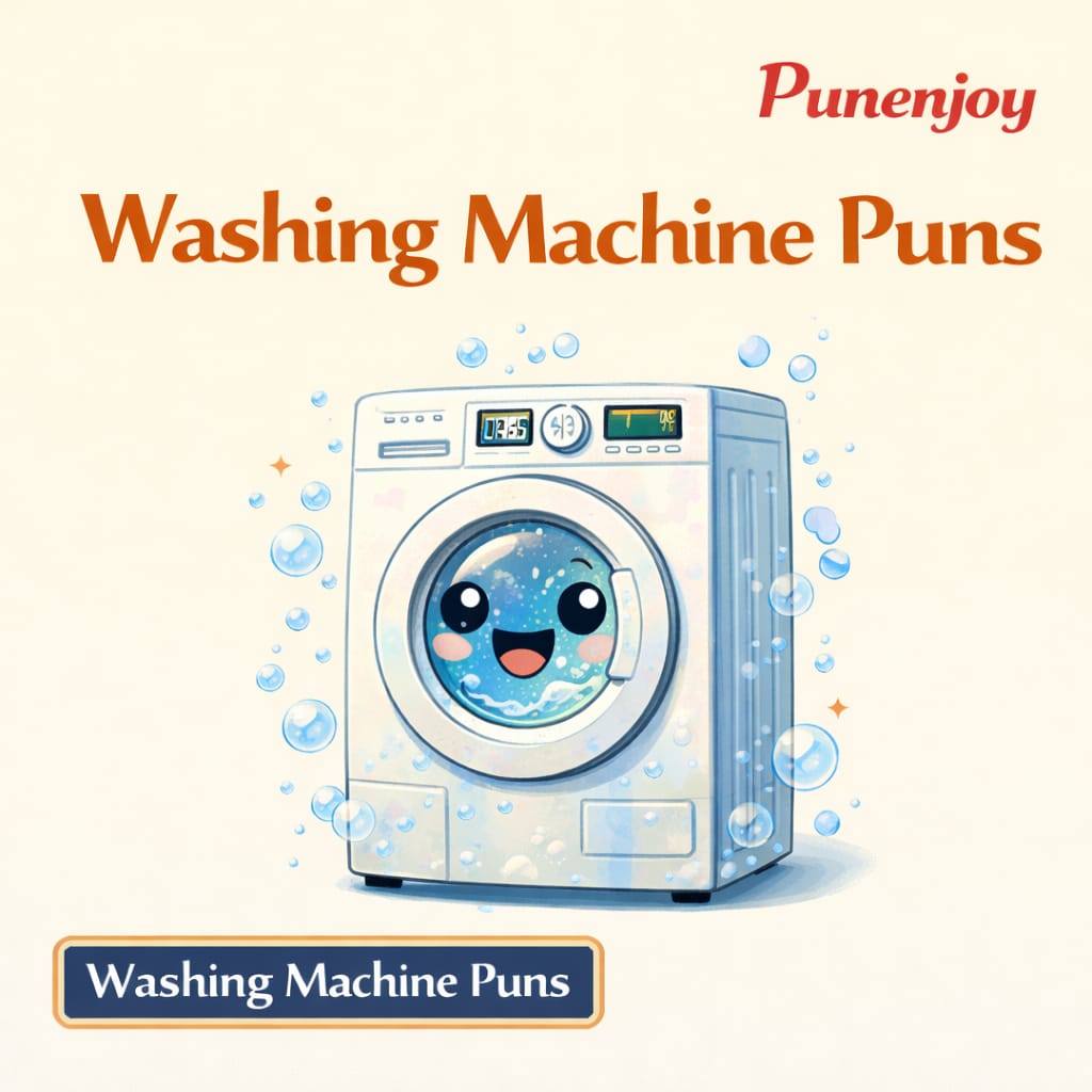 washing machine puns