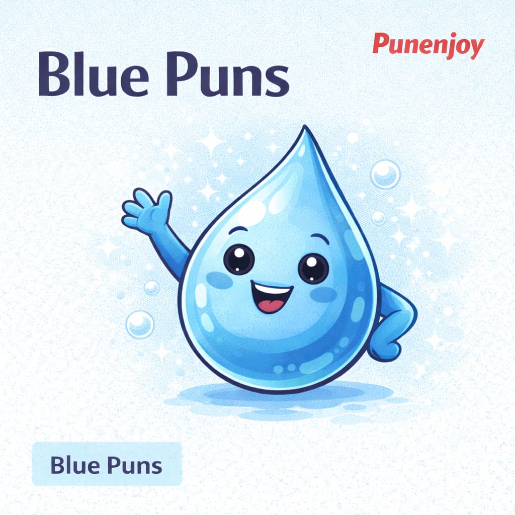 blue puns