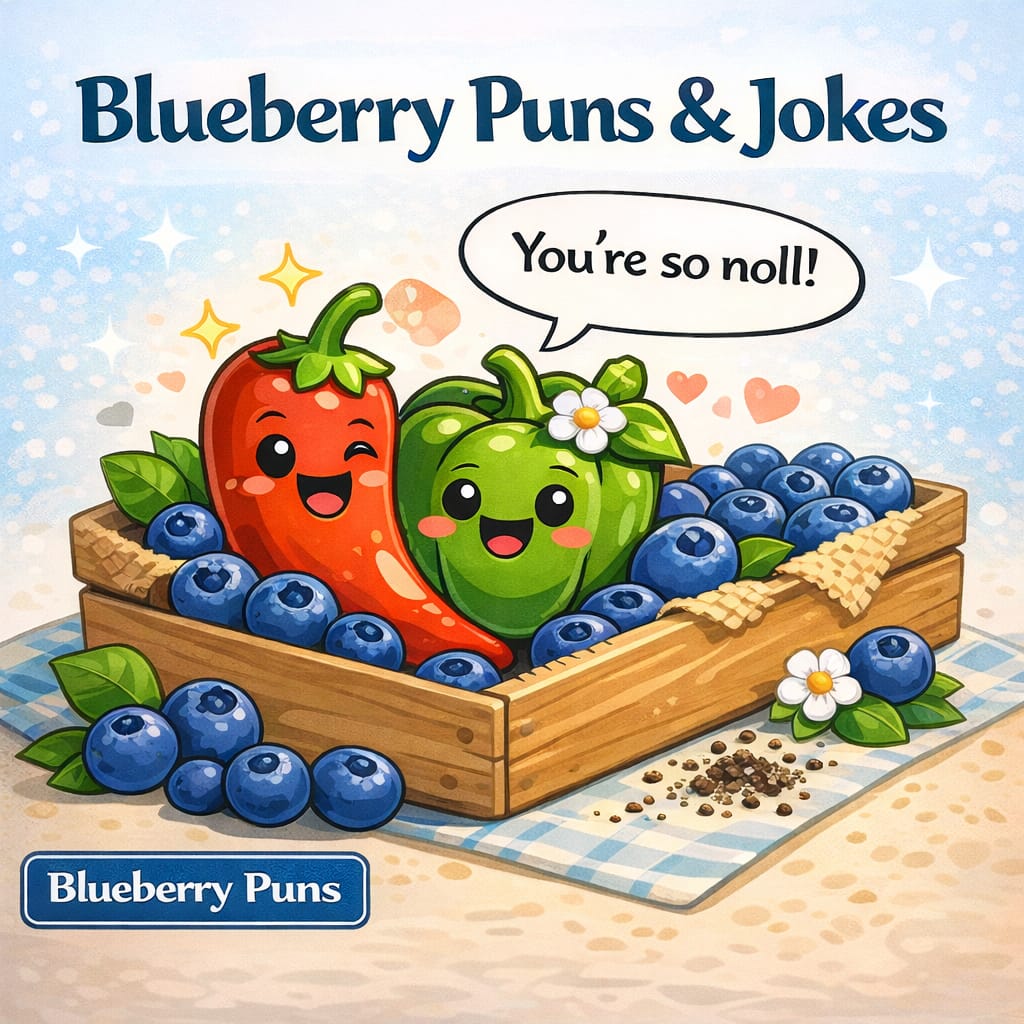 blueberry puns and jokes