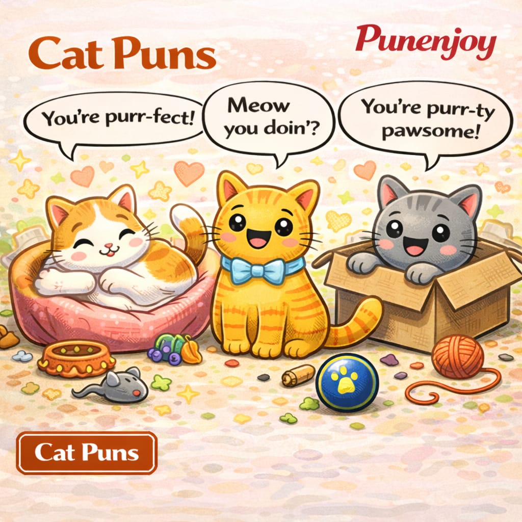 cat puns