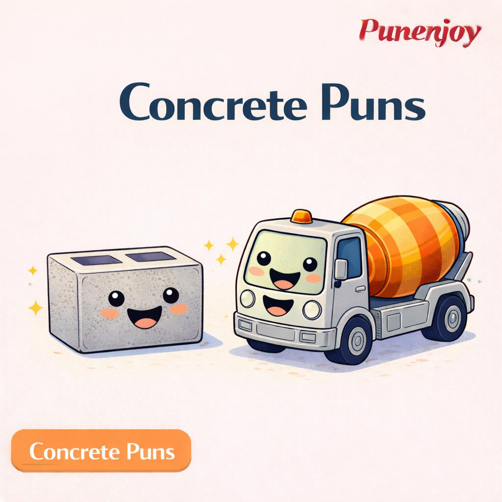 concrete puns