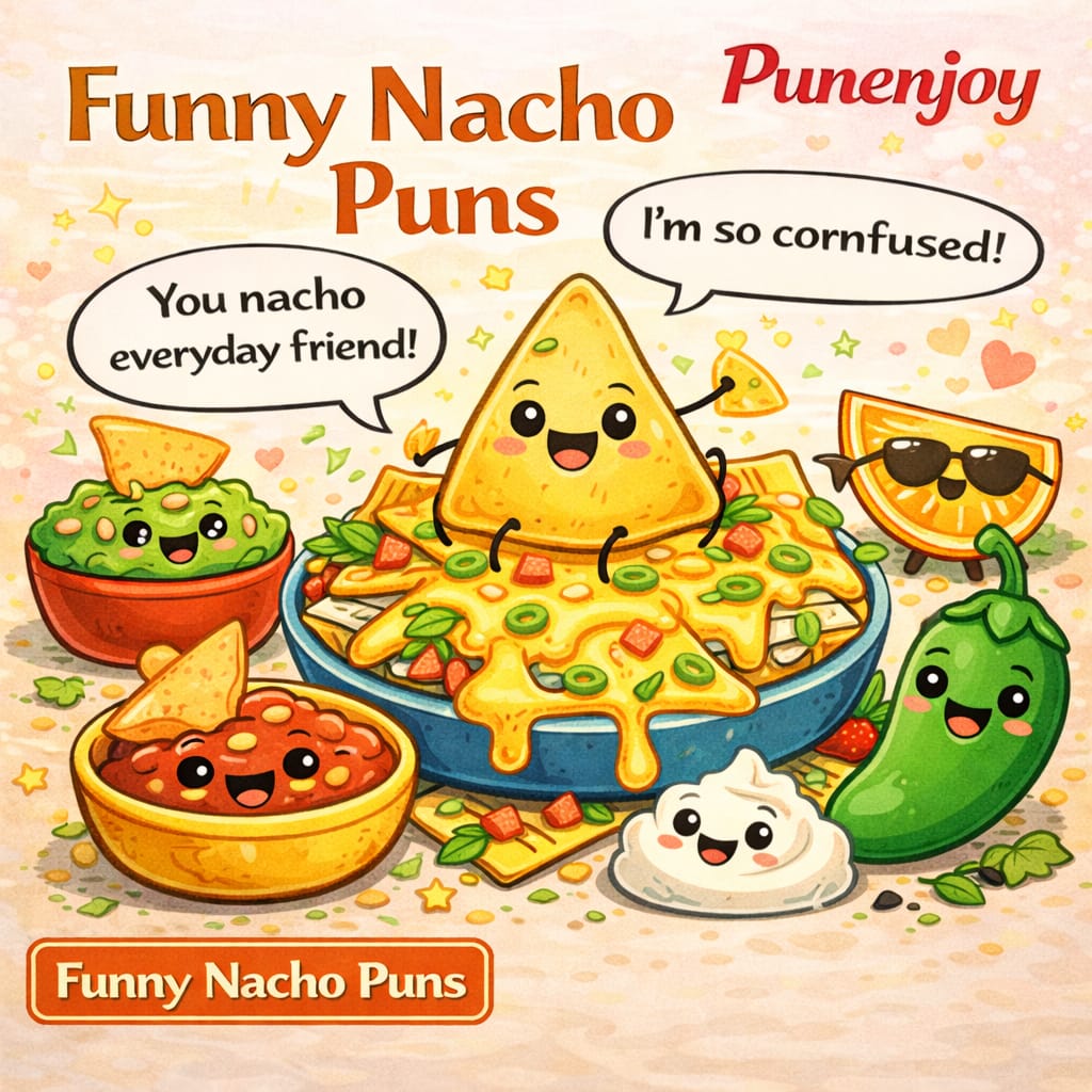 funny nacho puns