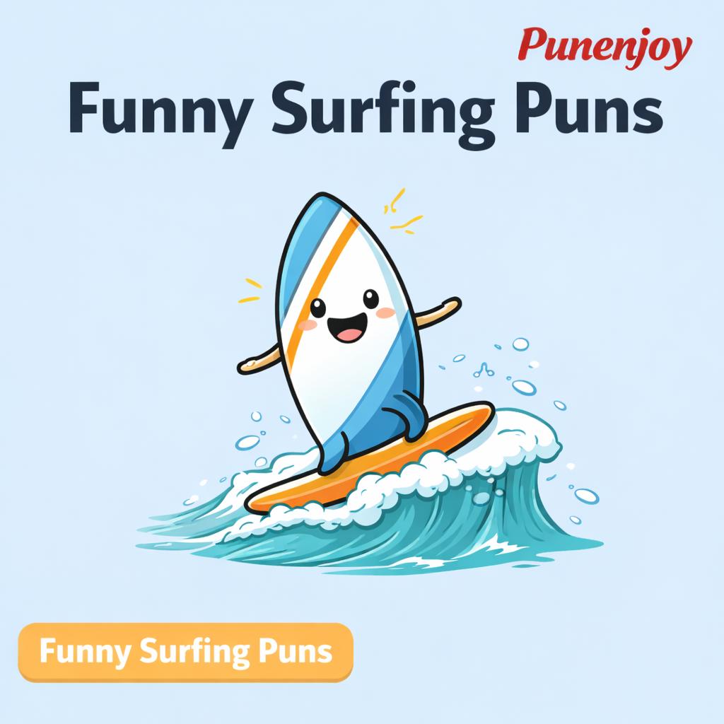 funny surfing puns