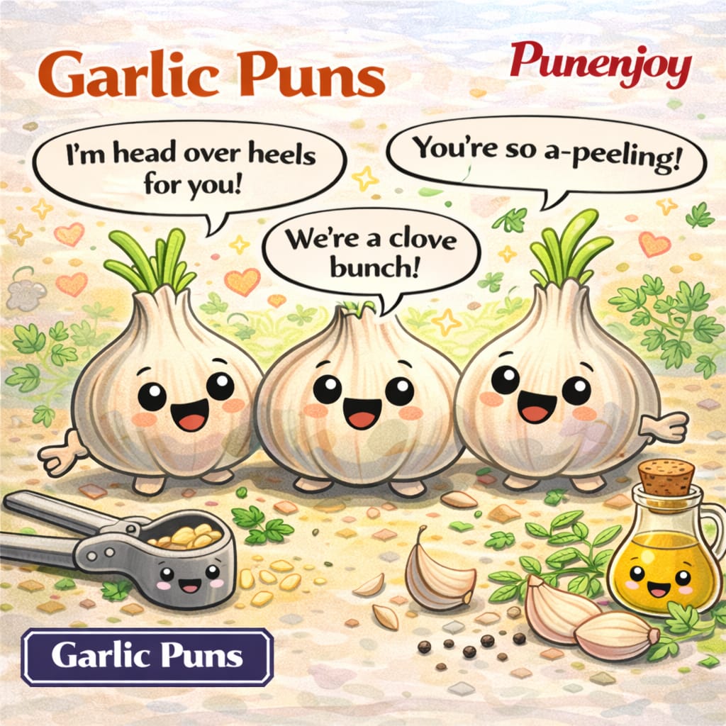 garlic puns