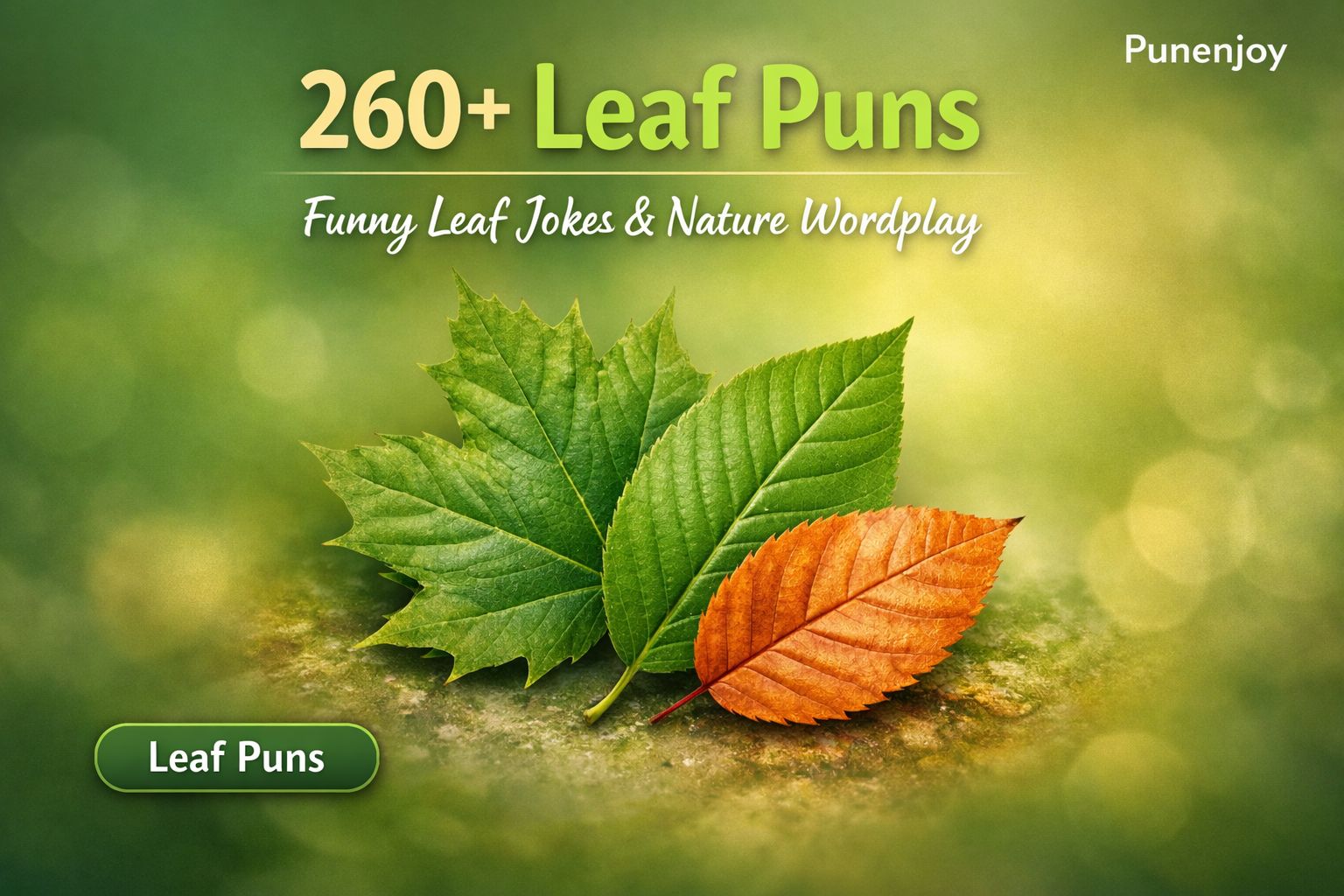 Leaf Puns