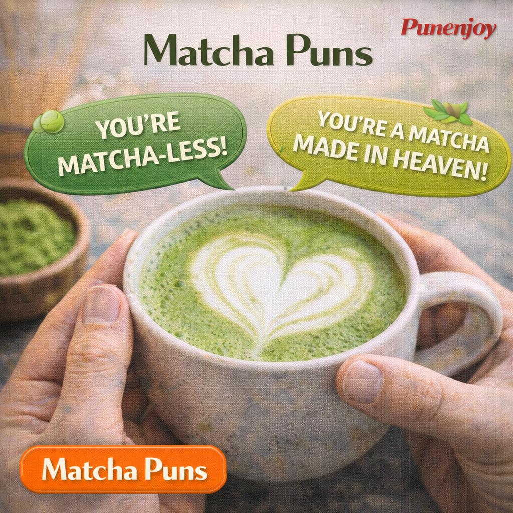 Matcha Puns