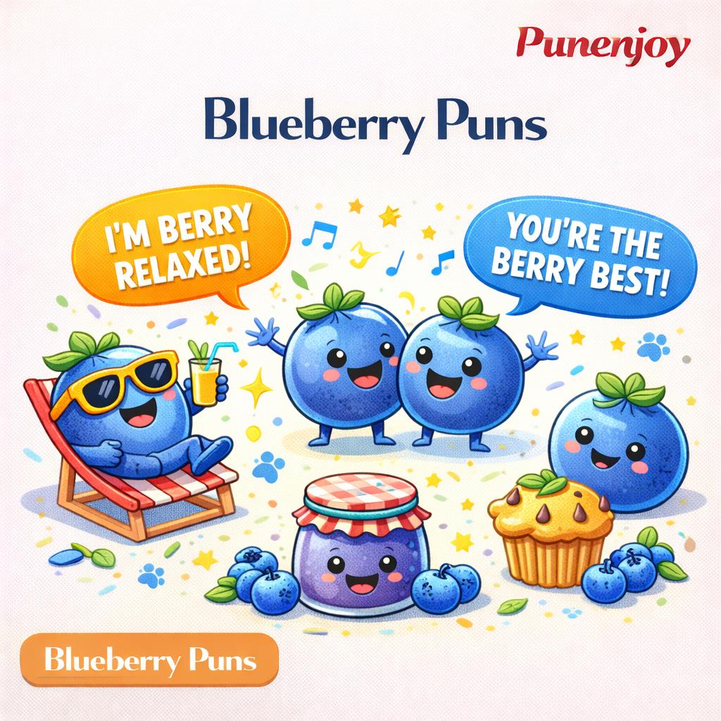 blueberry puns