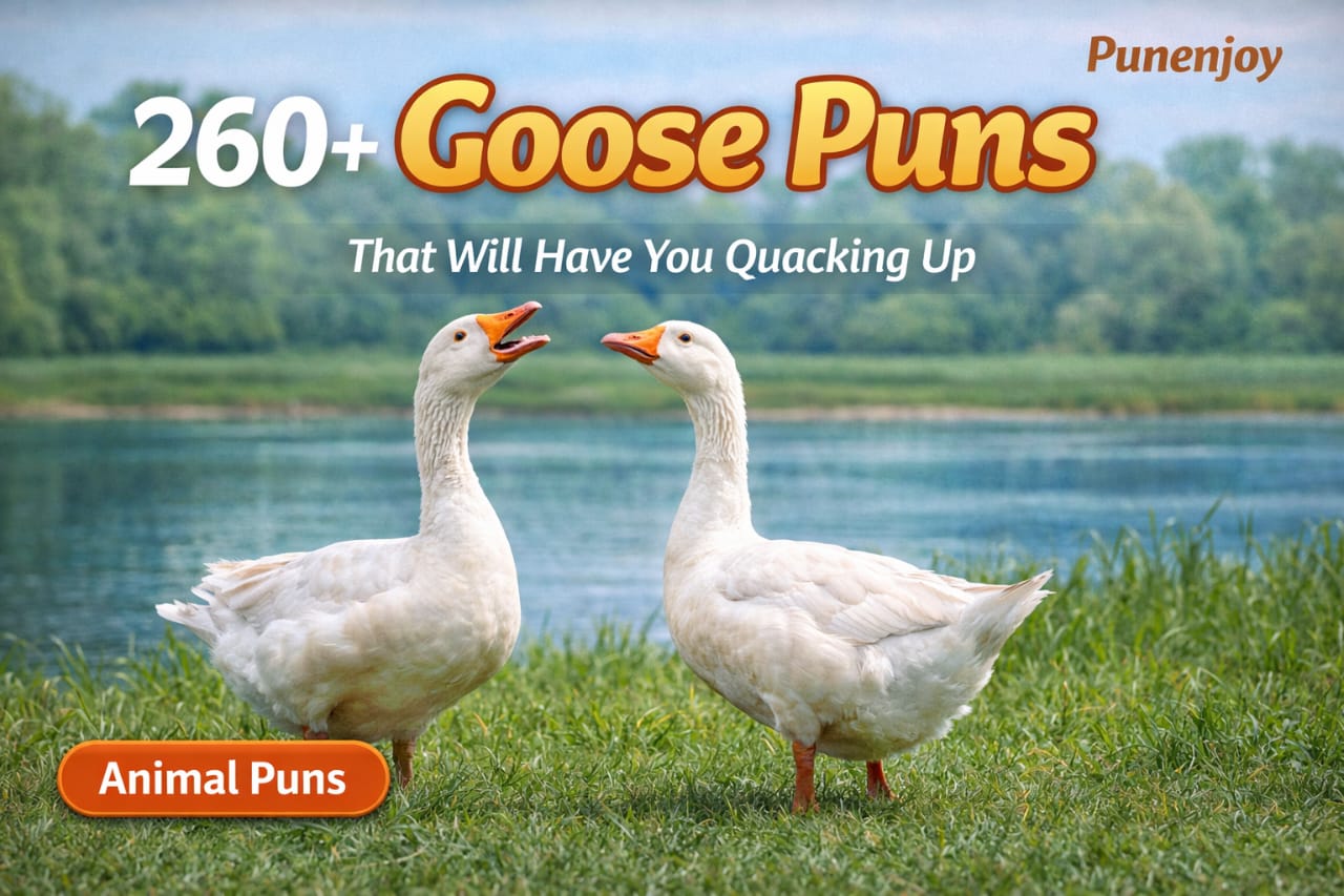 Goose puns so funny they will make you laugh out loud