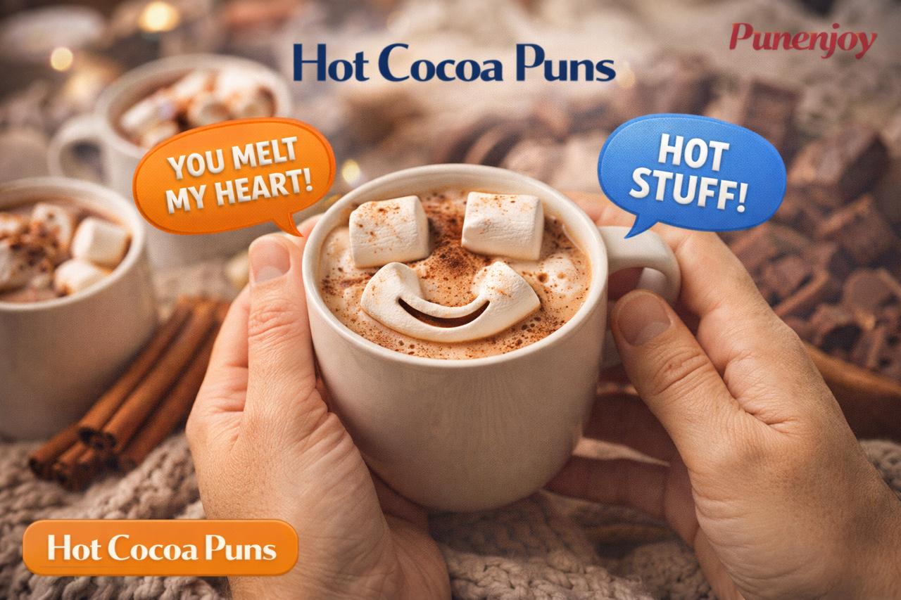 hot cocoa puns