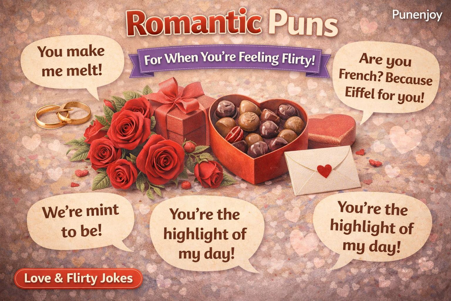 romantic puns