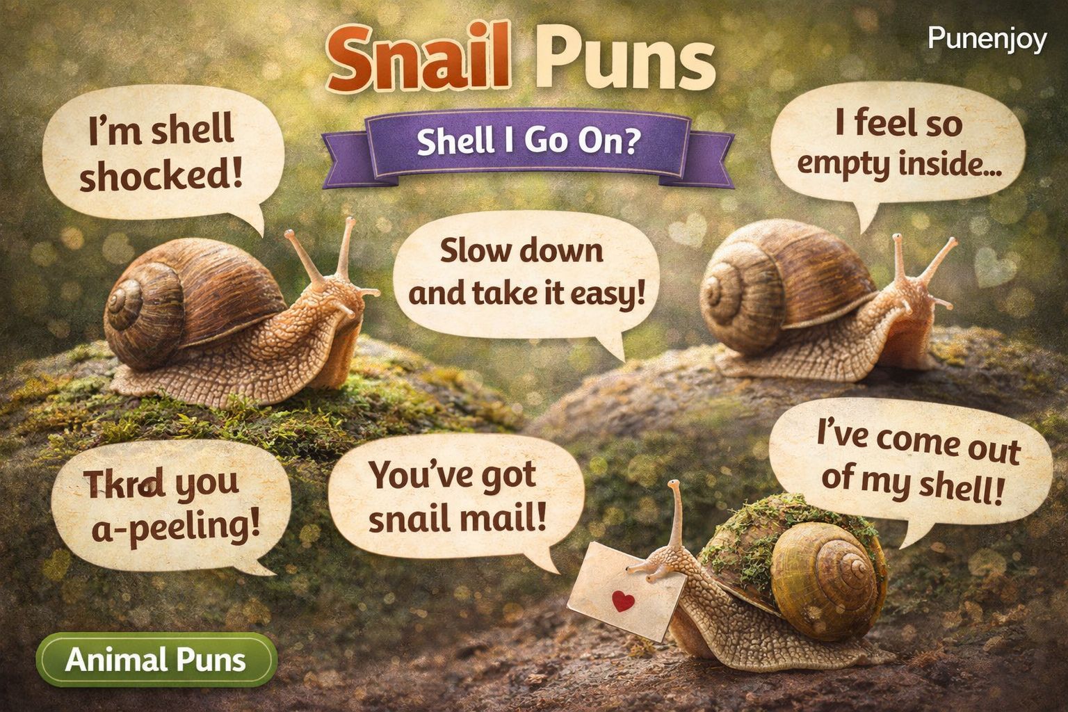 snail puns
