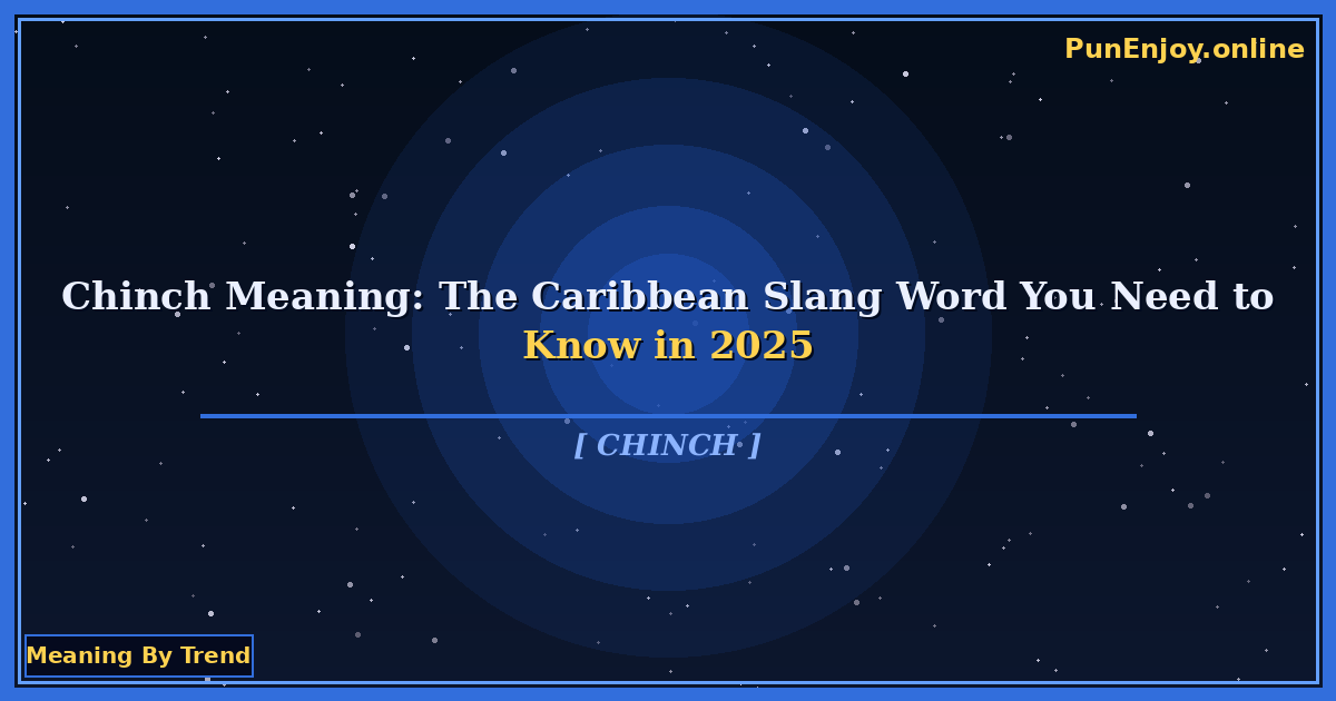 chinch meaning