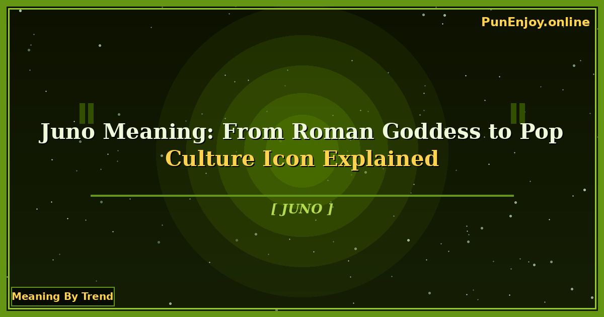 juno meaning