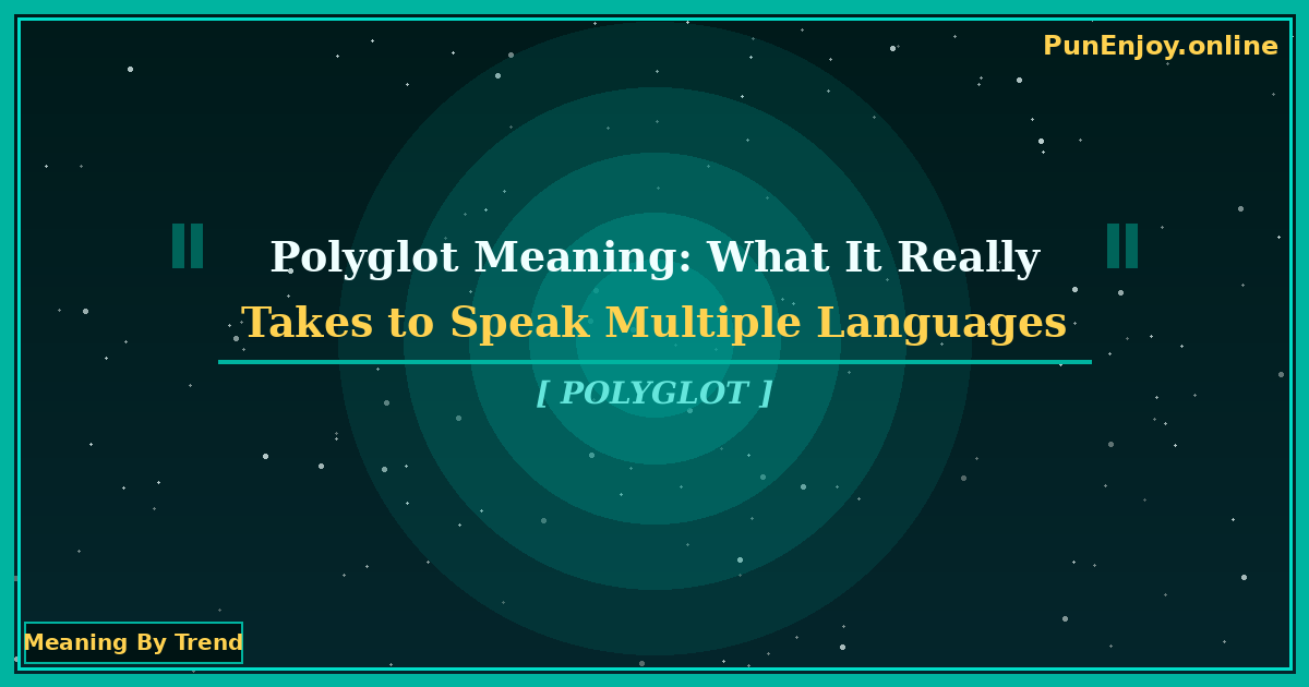 polyglot meaning