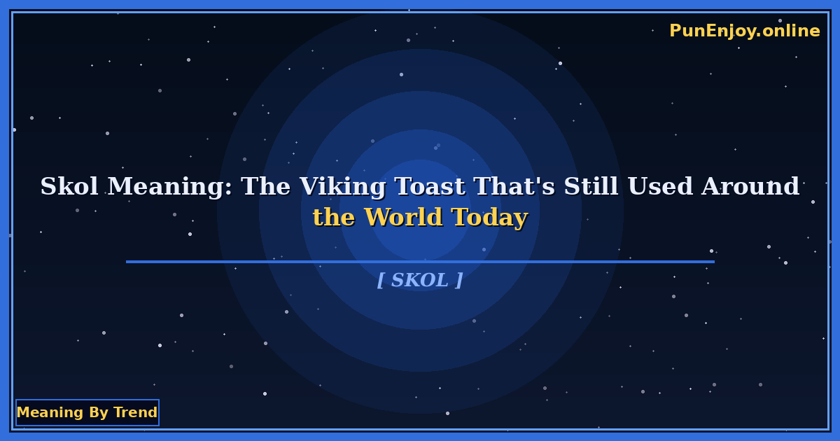 skol meaning