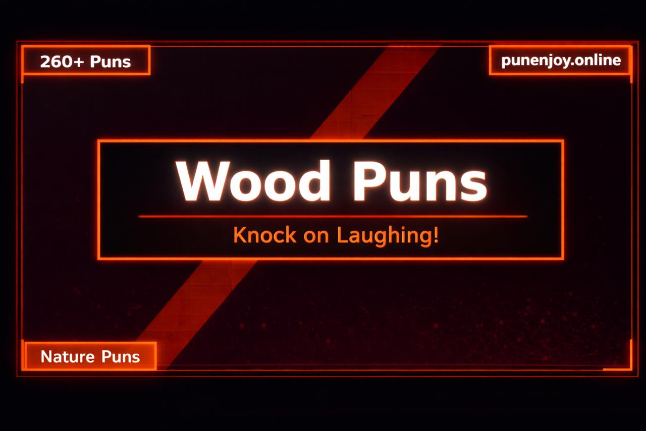 wood puns