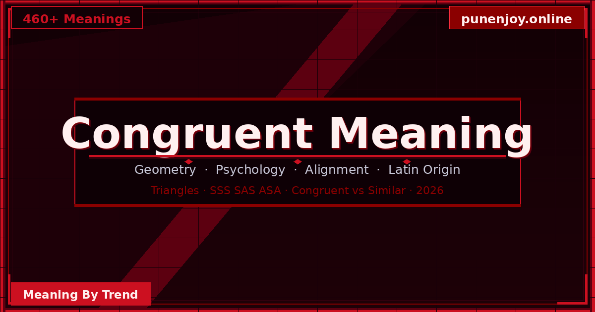 congruent meaning