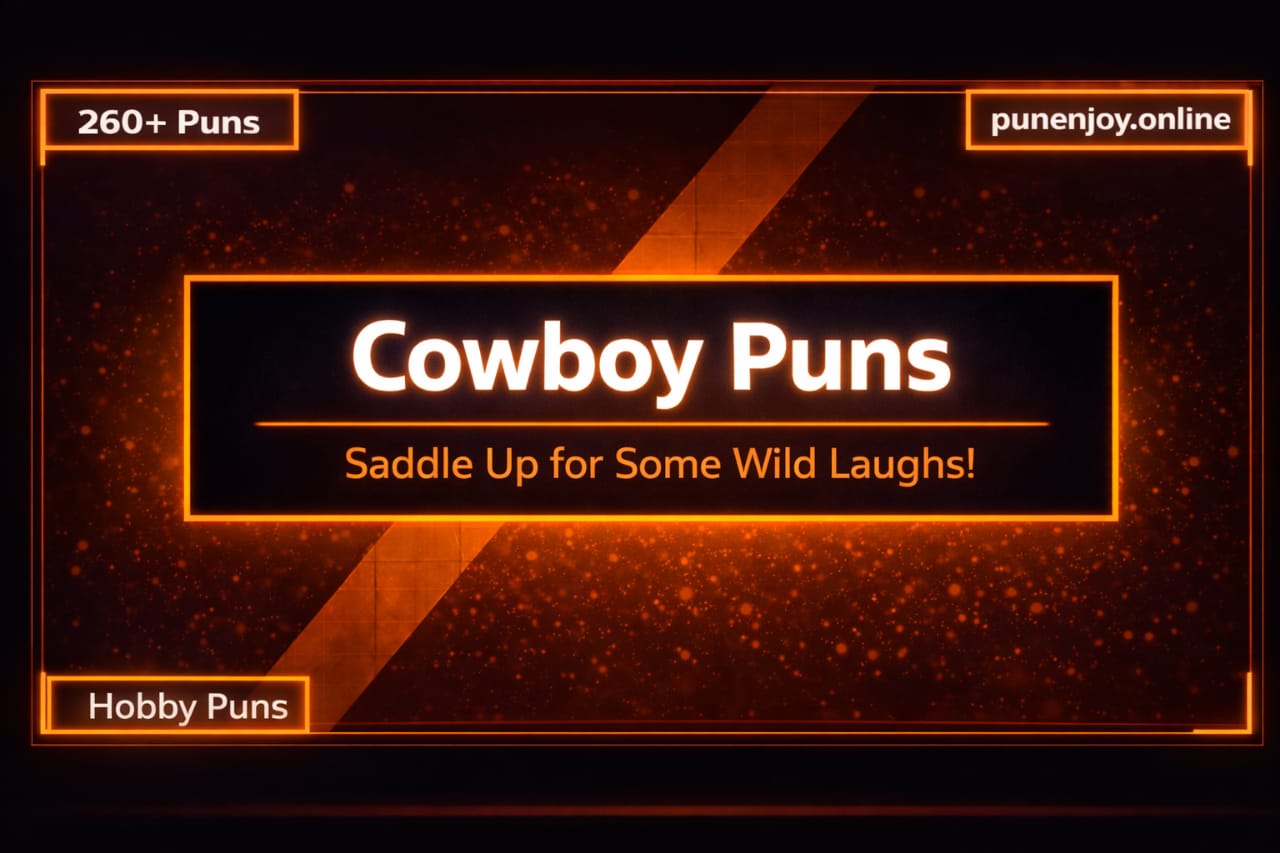 cowboy puns