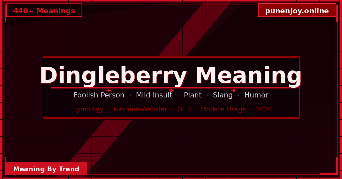 dingleberry meaning