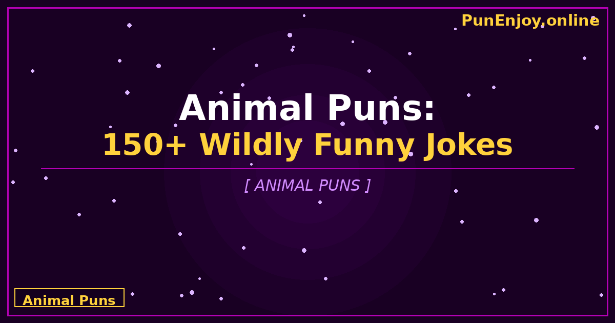 animal puns