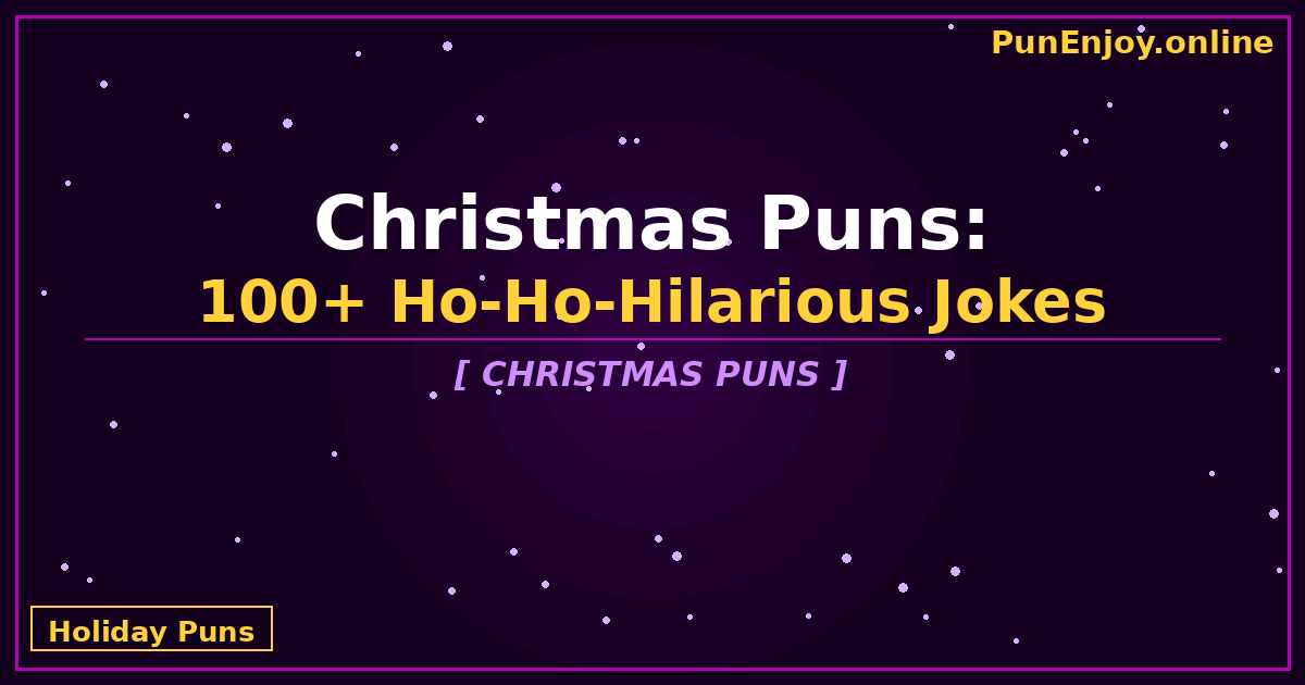funny christmas puns