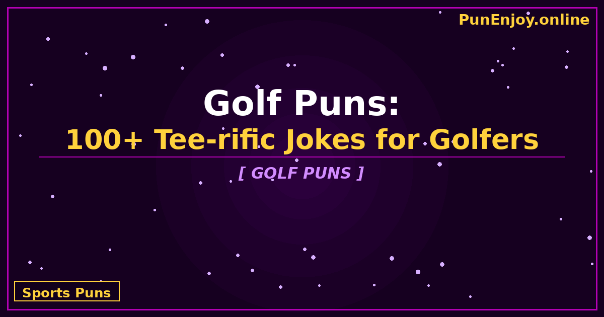 golf puns