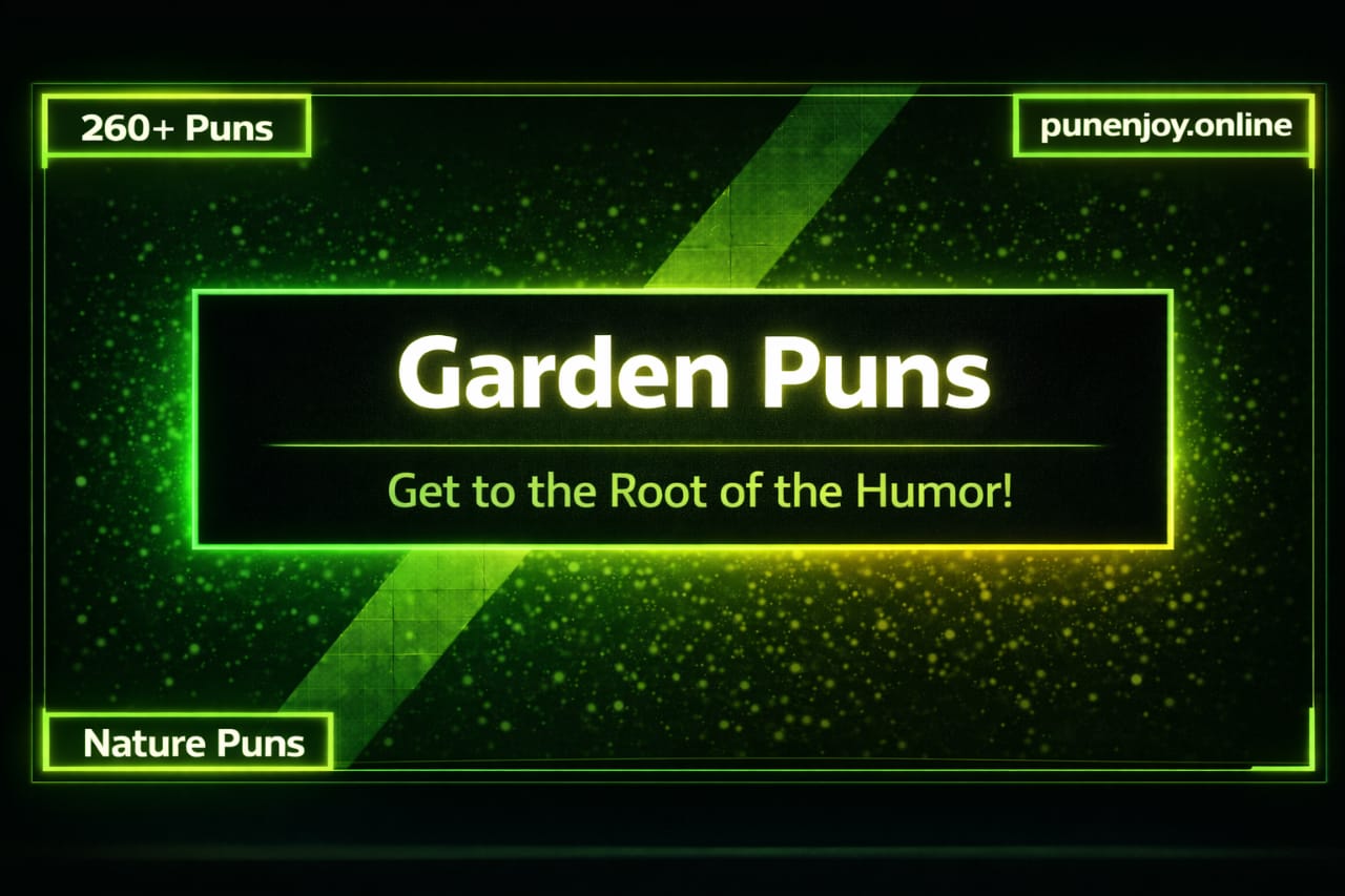 garden puns
