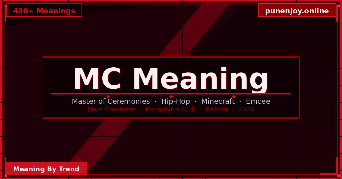 mc meaning