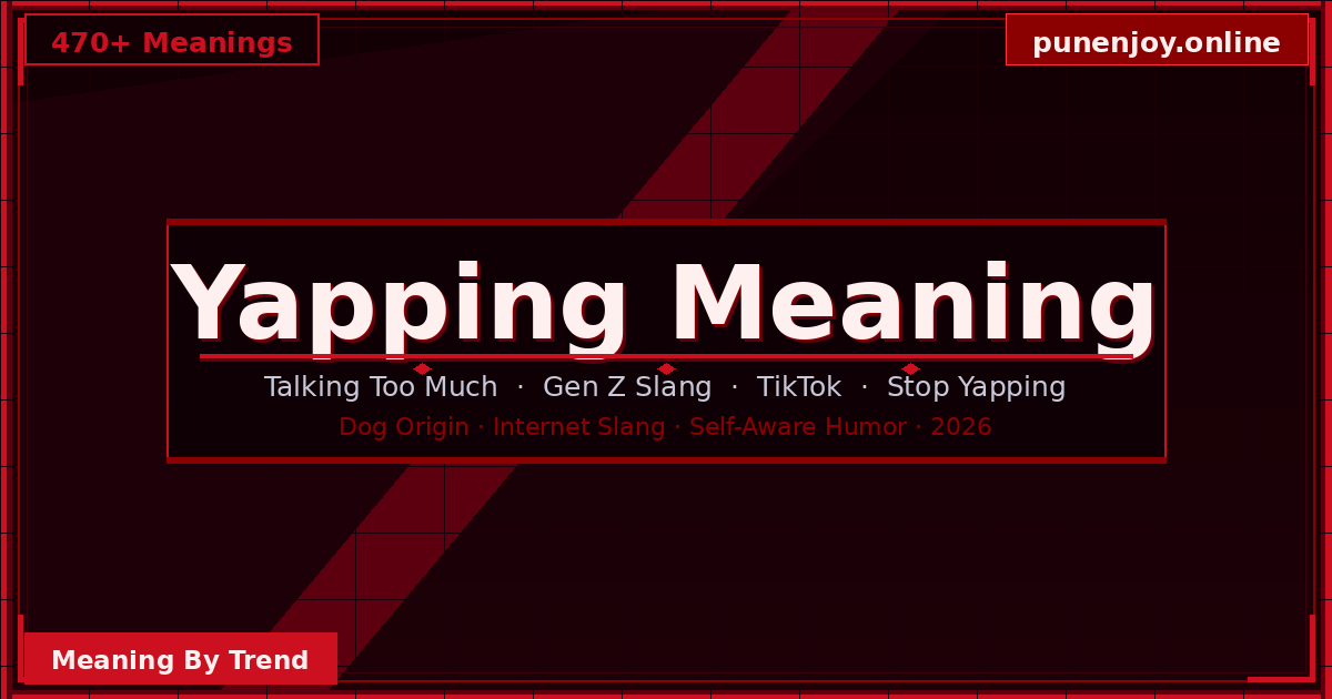 yapping meaning